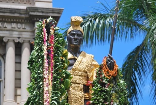 King Kamehameha statue